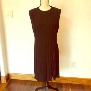 Theory Pleated Sheath Dress